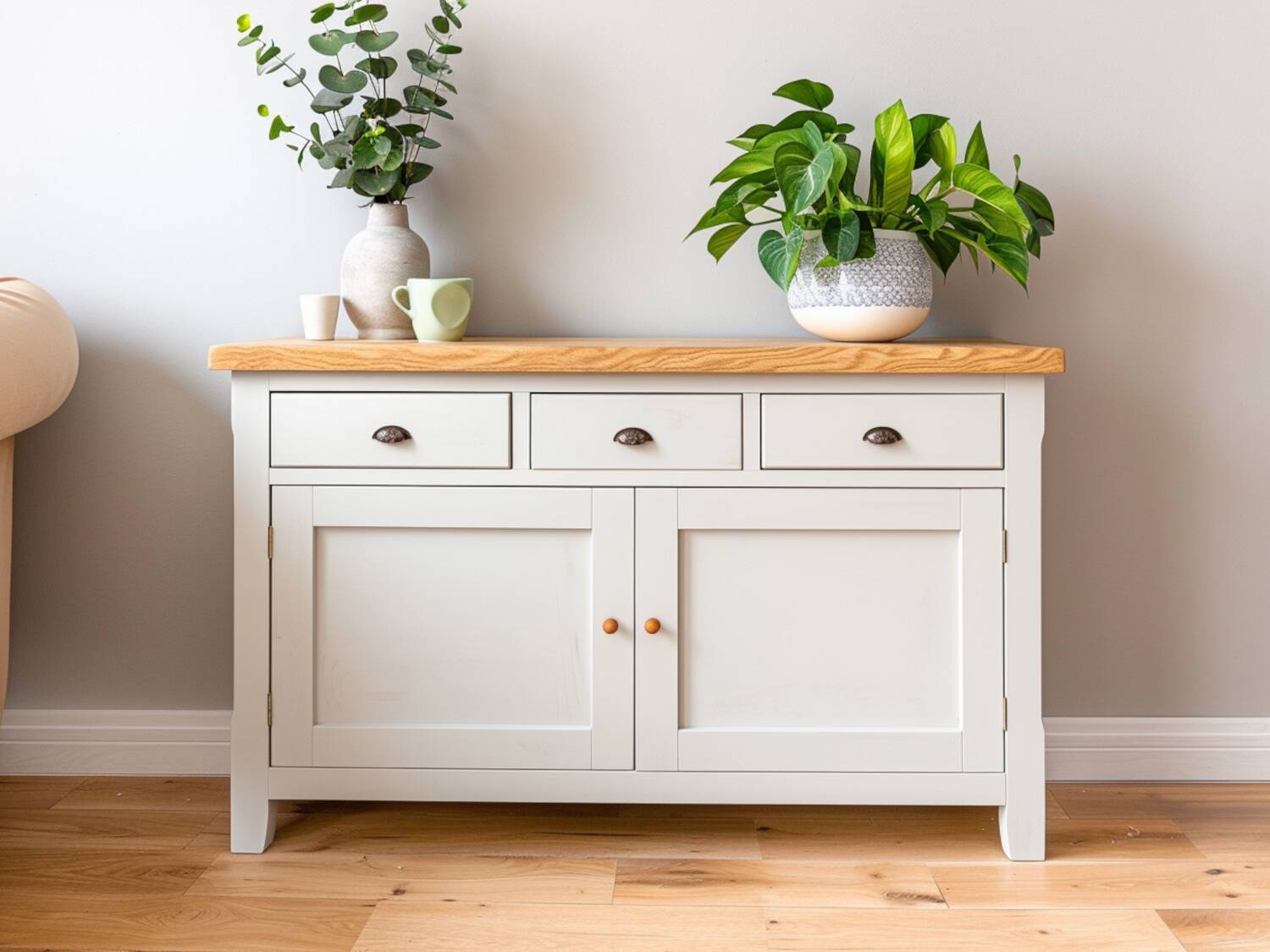 10 inspiracji na odnawianie drewnianych komód w stylu skandynawskim