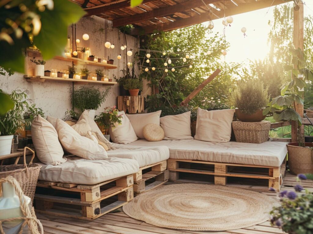 10 pomysłów na DIY z wykorzystaniem palet