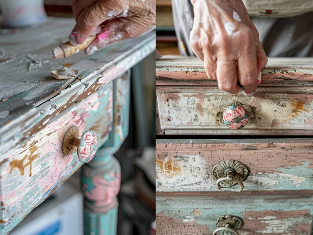 Jak odnowić starą komodę i nadać jej styl shabby chic