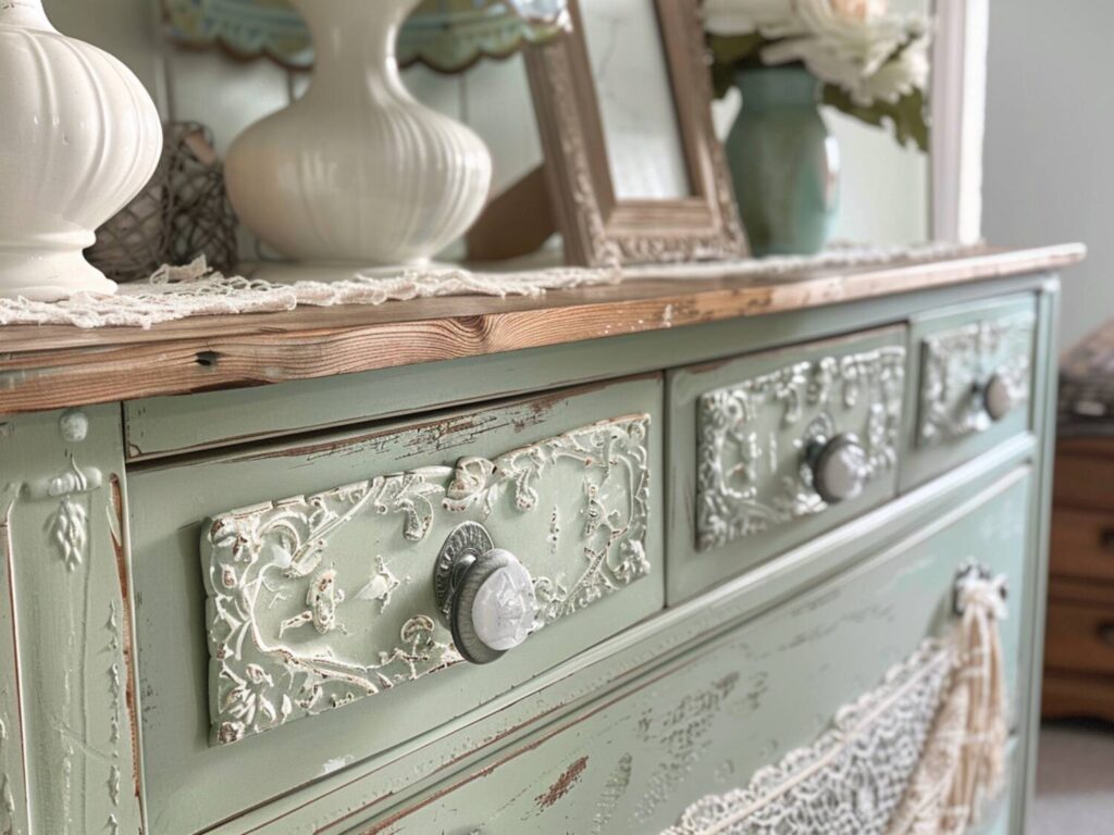 Jak odnowić starą komodę i nadać jej styl shabby chic