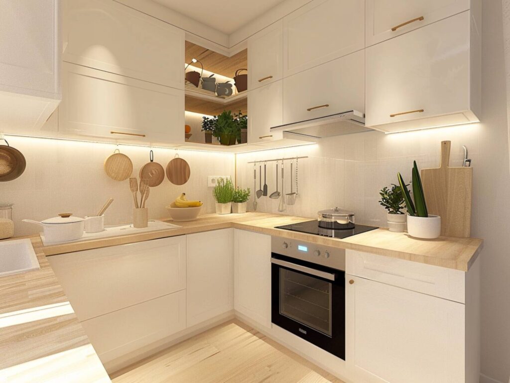 Jak urządzić kuchnię w stylu minimalistycznym w mikroapartamencie