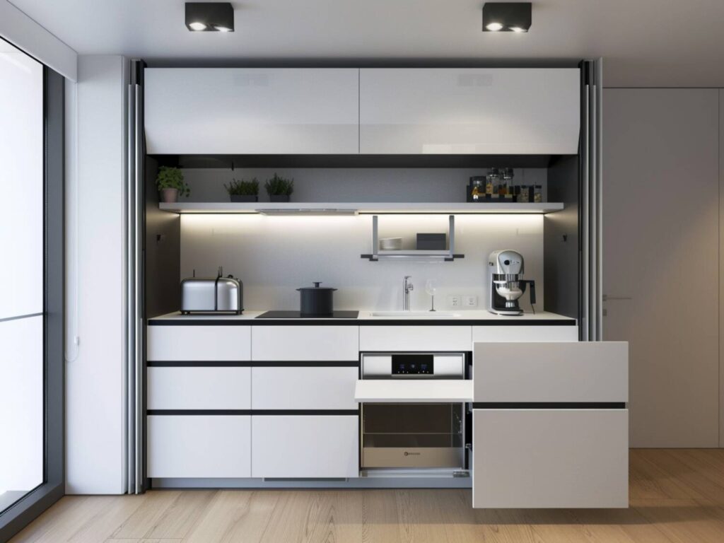 Jak urządzić kuchnię w stylu minimalistycznym w mikroapartamencie