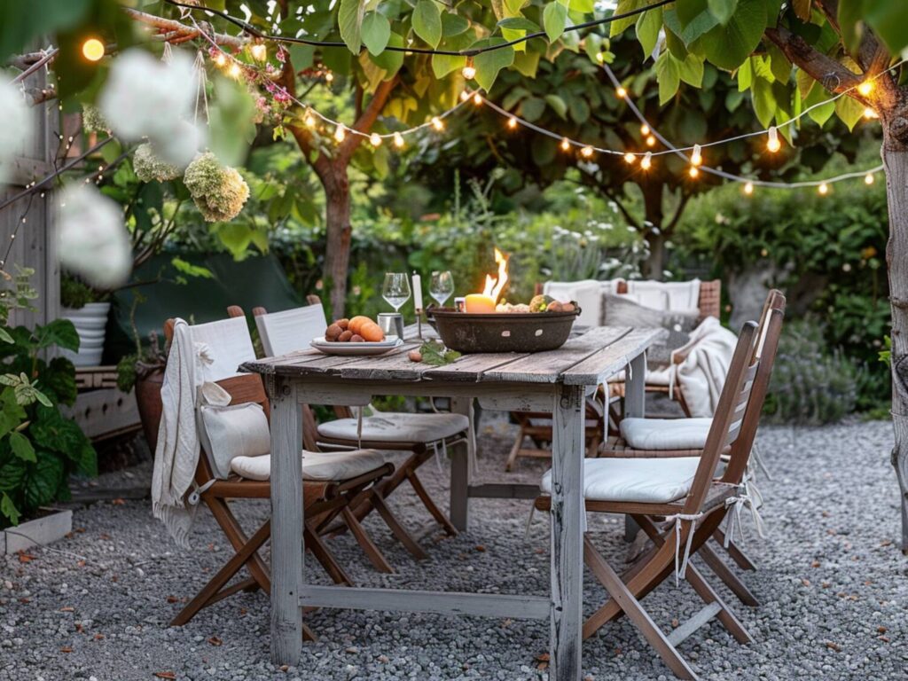 Jak zaaranżować przestrzeń jadalną w ogrodzie