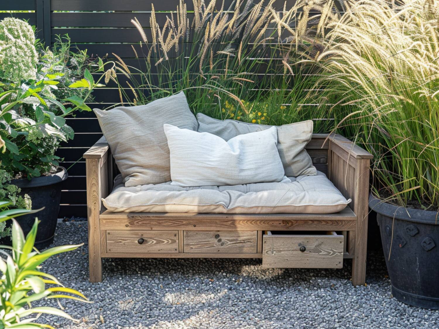 Najlepsze ławki ogrodowe z dodatkowymi schowkami