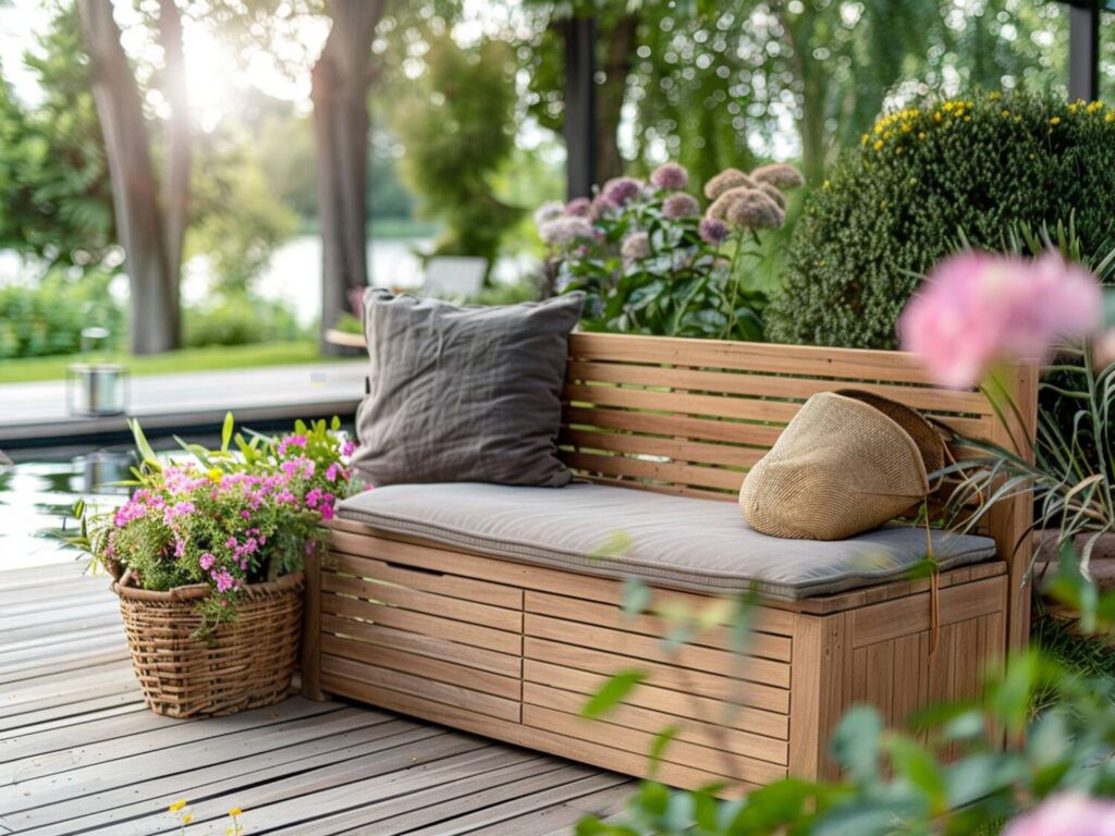 Najlepsze ławki ogrodowe z dodatkowymi schowkami