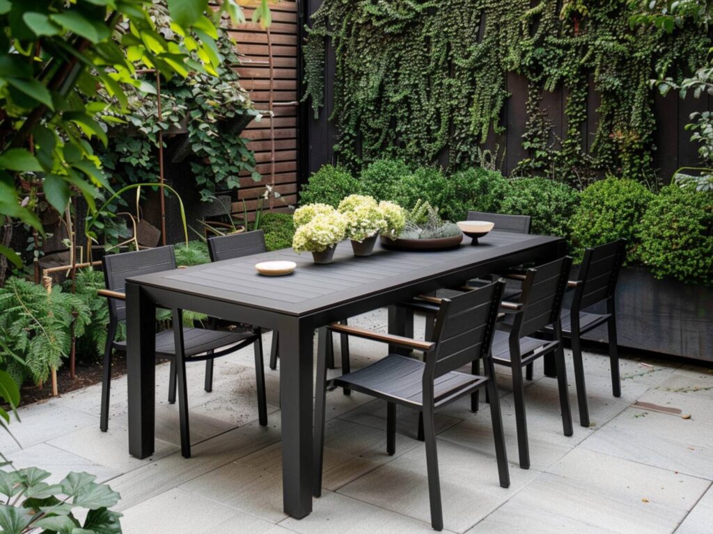 Najlepsze stoły ogrodowe z aluminium na 2025 rok.