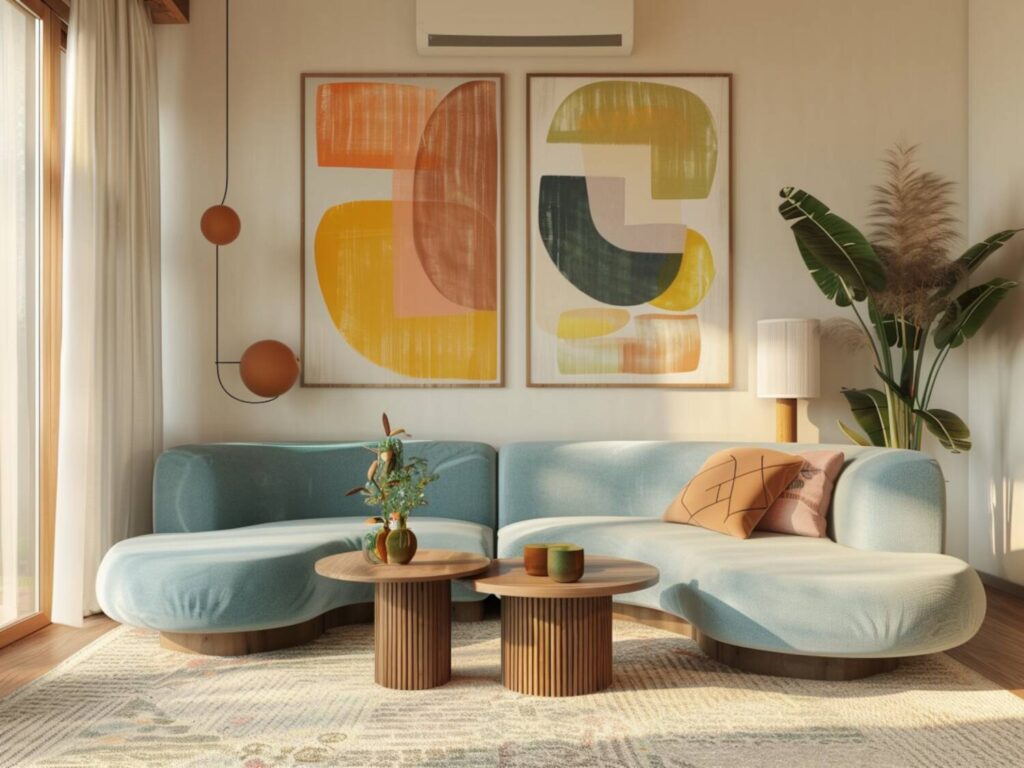 10 inspiracji na urządzenie salonu w mikroapartamencie z dodatkami vintage