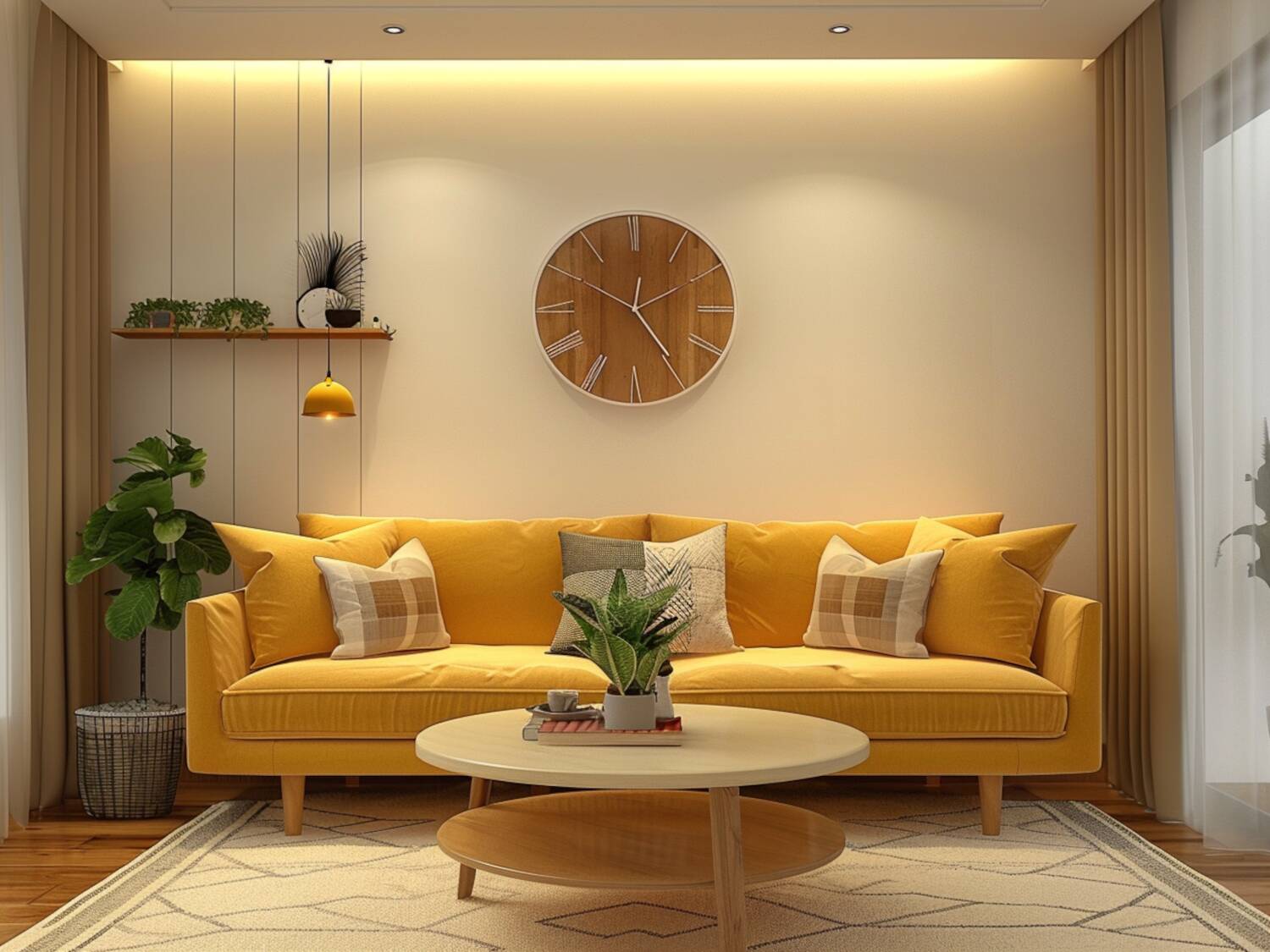 10 inspiracji na urządzenie salonu w mikroapartamencie z dodatkami vintage