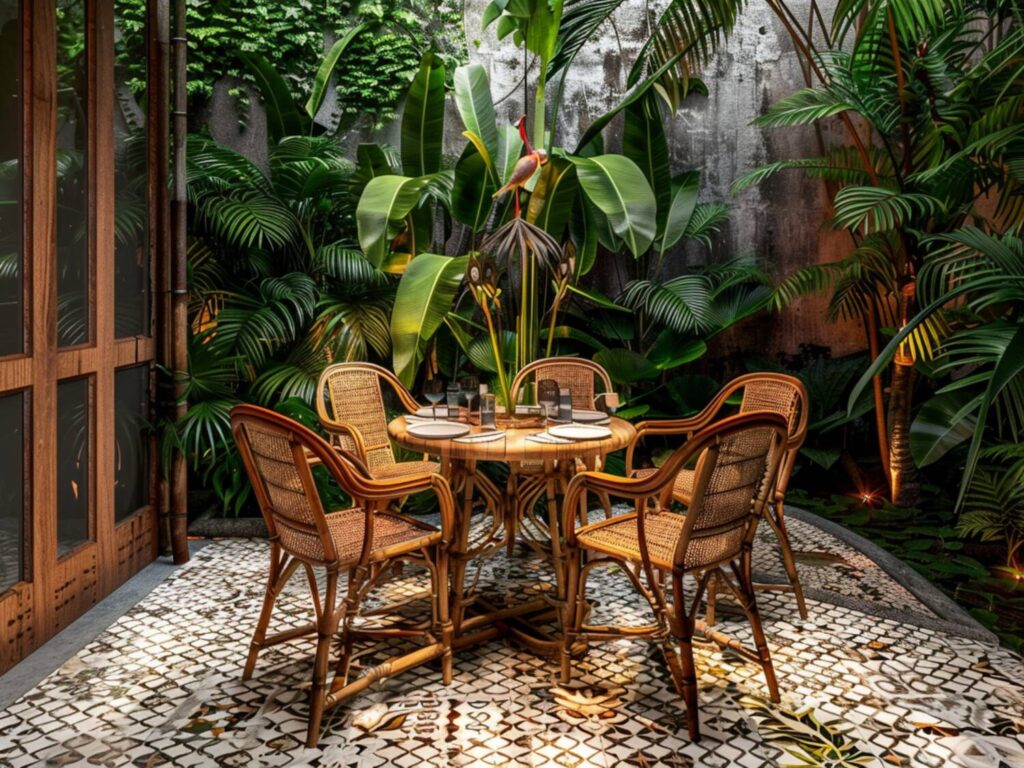 Jakie krzesła najlepiej sprawdzą się w ogrodach z motywem tropikalnym