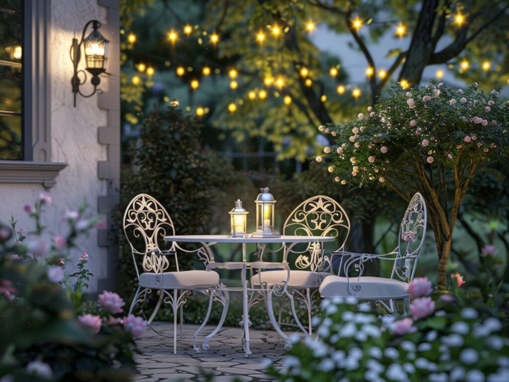 Jak urządzić taras w stylu prowansalskim z funkcjonalnym oświetleniem