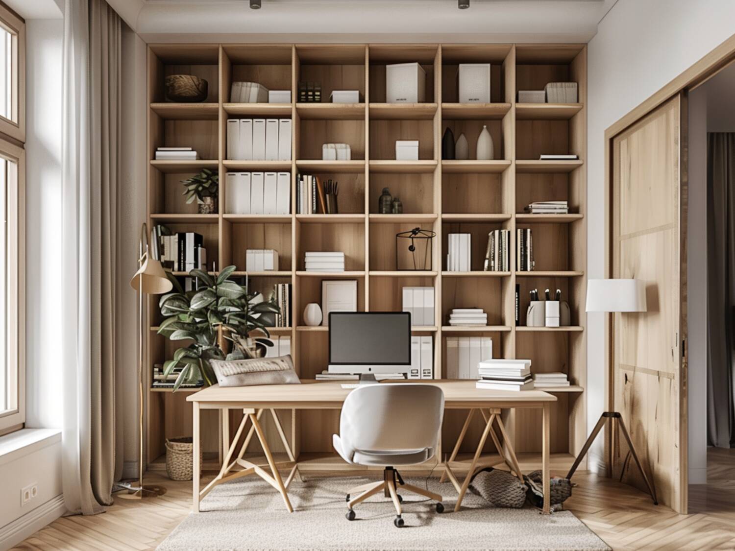 Jak wybrać trwałe regały w stylu skandynawskim do przestrzeni biurowych