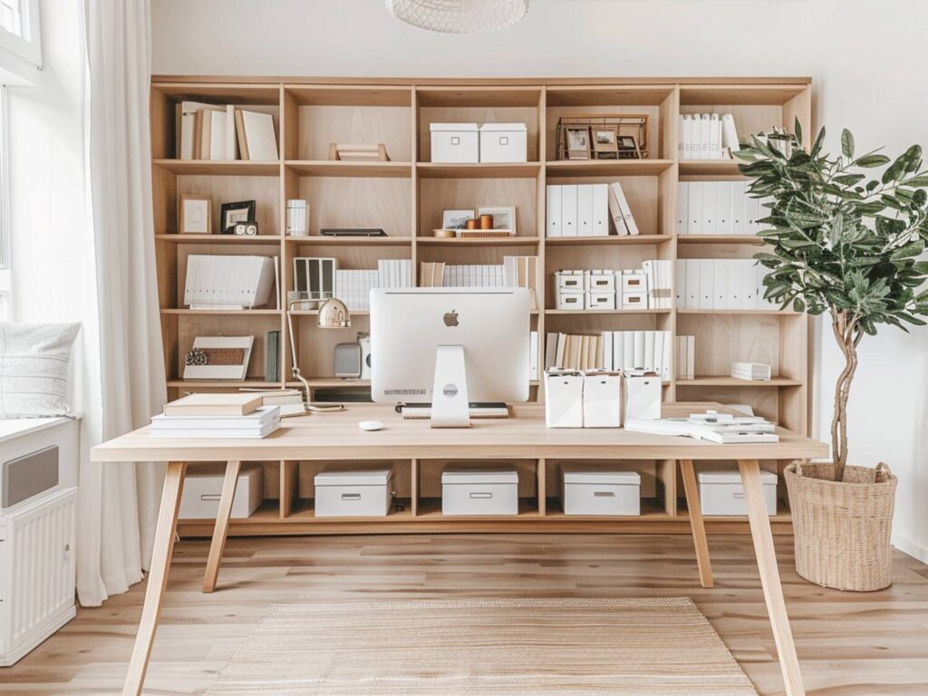 Jak wybrać trwałe regały w stylu skandynawskim do przestrzeni biurowych