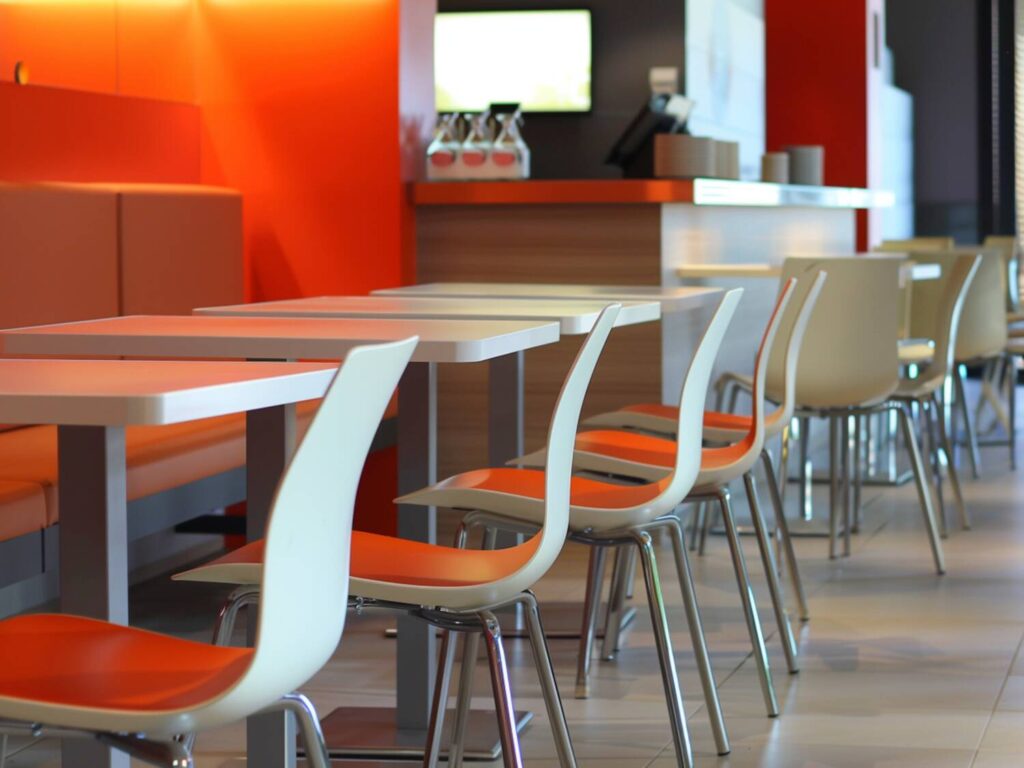 Jakie materiały najlepiej nadają się do mebli w przestrzeniach gastronomicznych