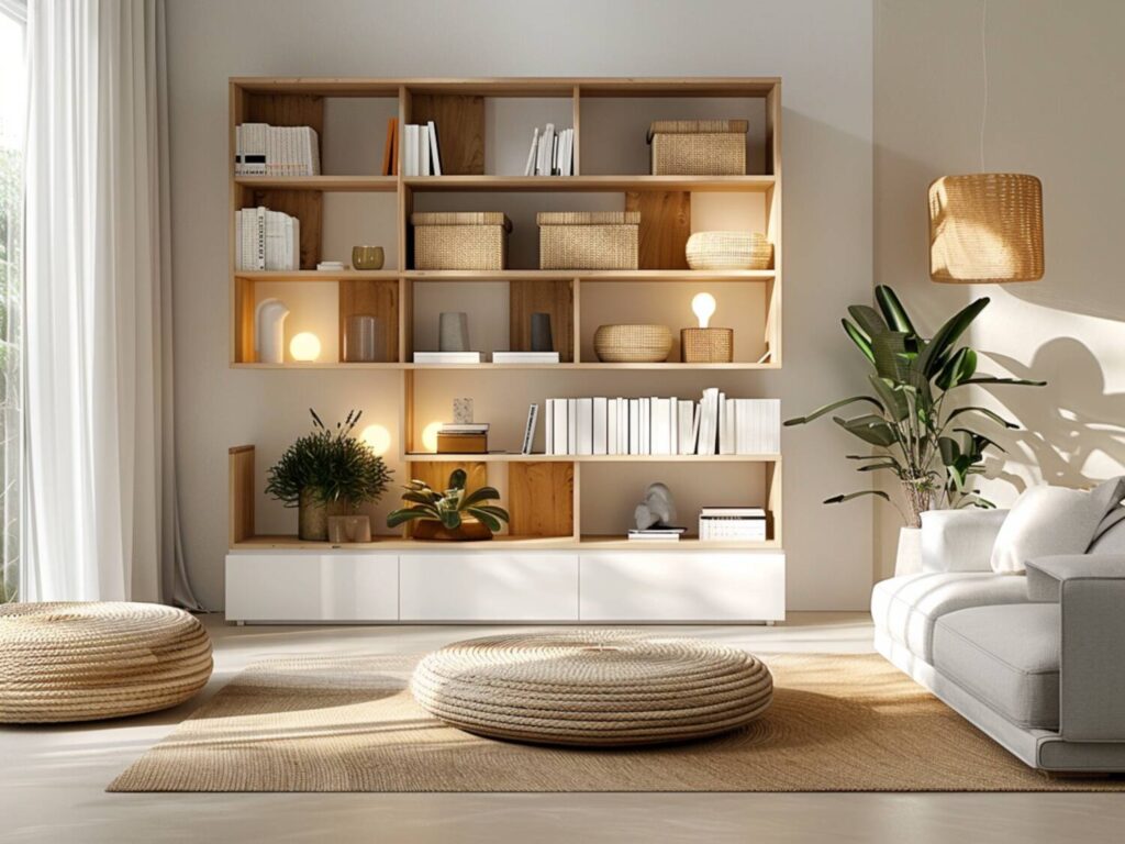 Najlepsze regały modułowe w stylu skandynawskim