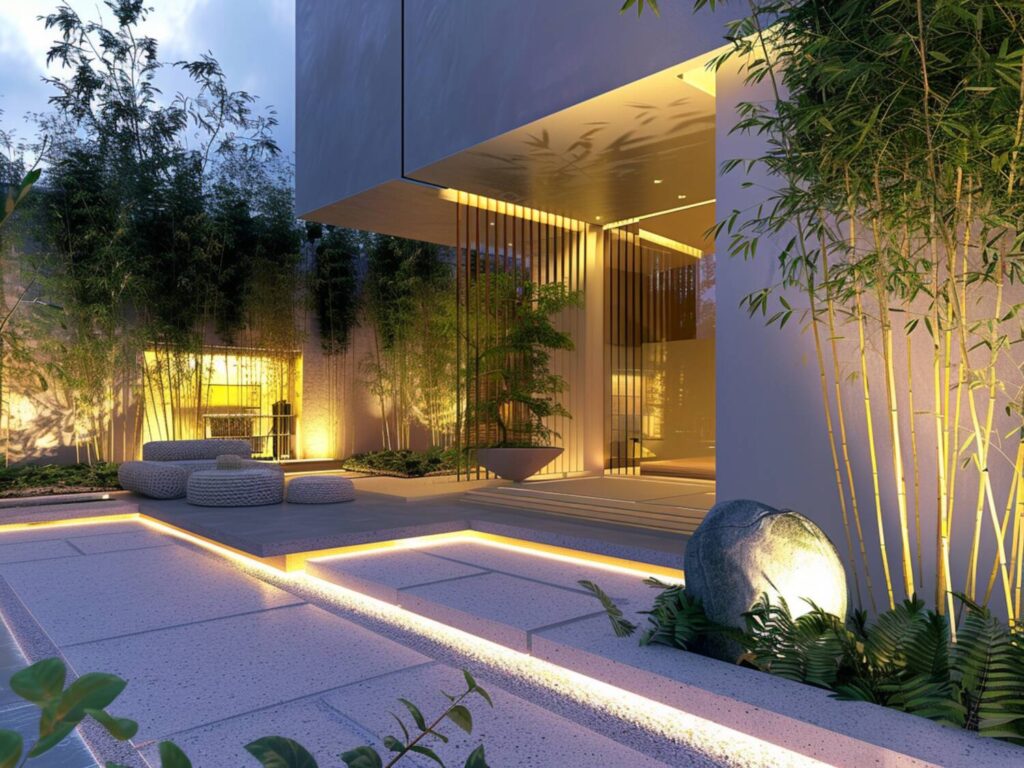 Jakie lampy ogrodowe najlepiej podkreślą urok ogrodów w stylu minimalistycznym