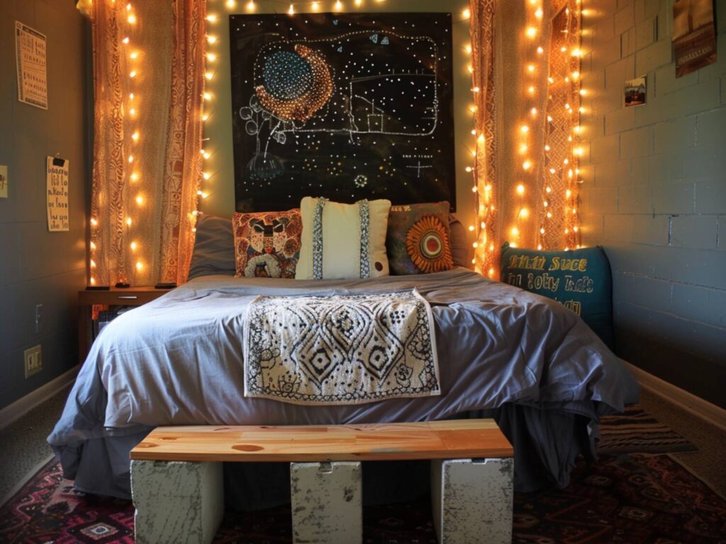10 inspiracji na urządzenie sypialni z elementami DIY