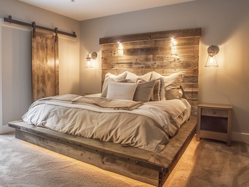 10 inspiracji na urządzenie sypialni z elementami DIY