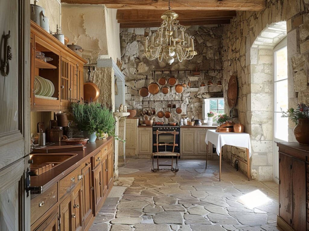 Jak urządzić kuchnię otwartą na salon w stylu vintage